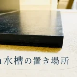 水槽はどこに置けばいい？水槽台は専用品が必要？