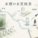水槽の水質検査のやり方のアイキャッチ