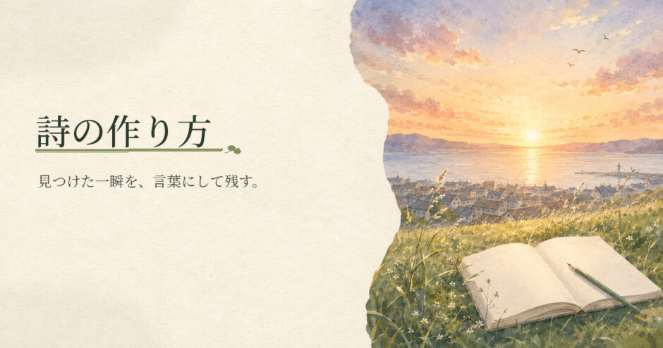 詩の作り方｜中学生向け国語解説